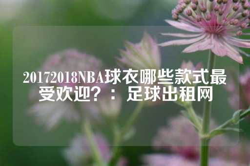 20172018NBA球衣哪些款式最受欢迎？：足球出租网-第1张图片-皇冠信用盘出租