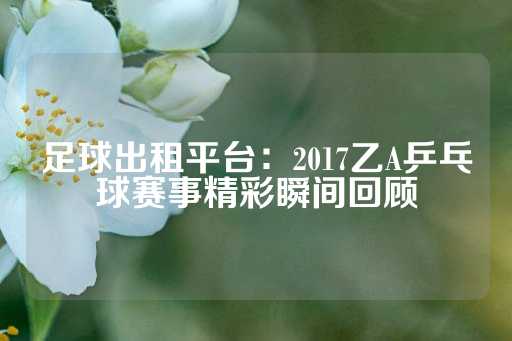 足球出租平台：2017乙A乒乓球赛事精彩瞬间回顾