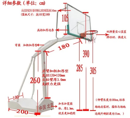 篮球框尺寸详解及标准图解-第2张图片-www.211178.com_果博福布斯